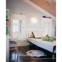 Basswood/Fauxwood window shutters wooden Plantation Shutters from china